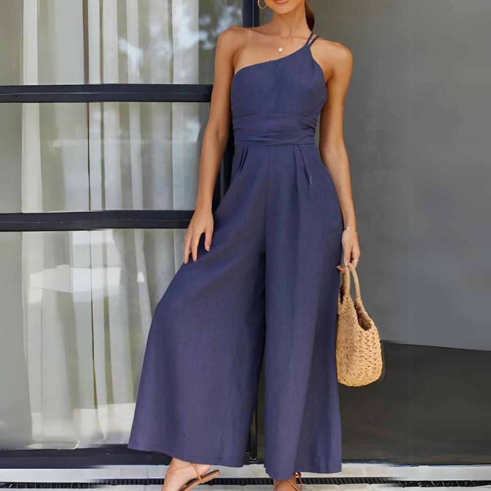 Binthe | Jumpsuit met schouderbandjes en elegante pasvorm
