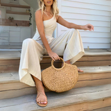 Binthe | Jumpsuit met schouderbandjes en elegante pasvorm