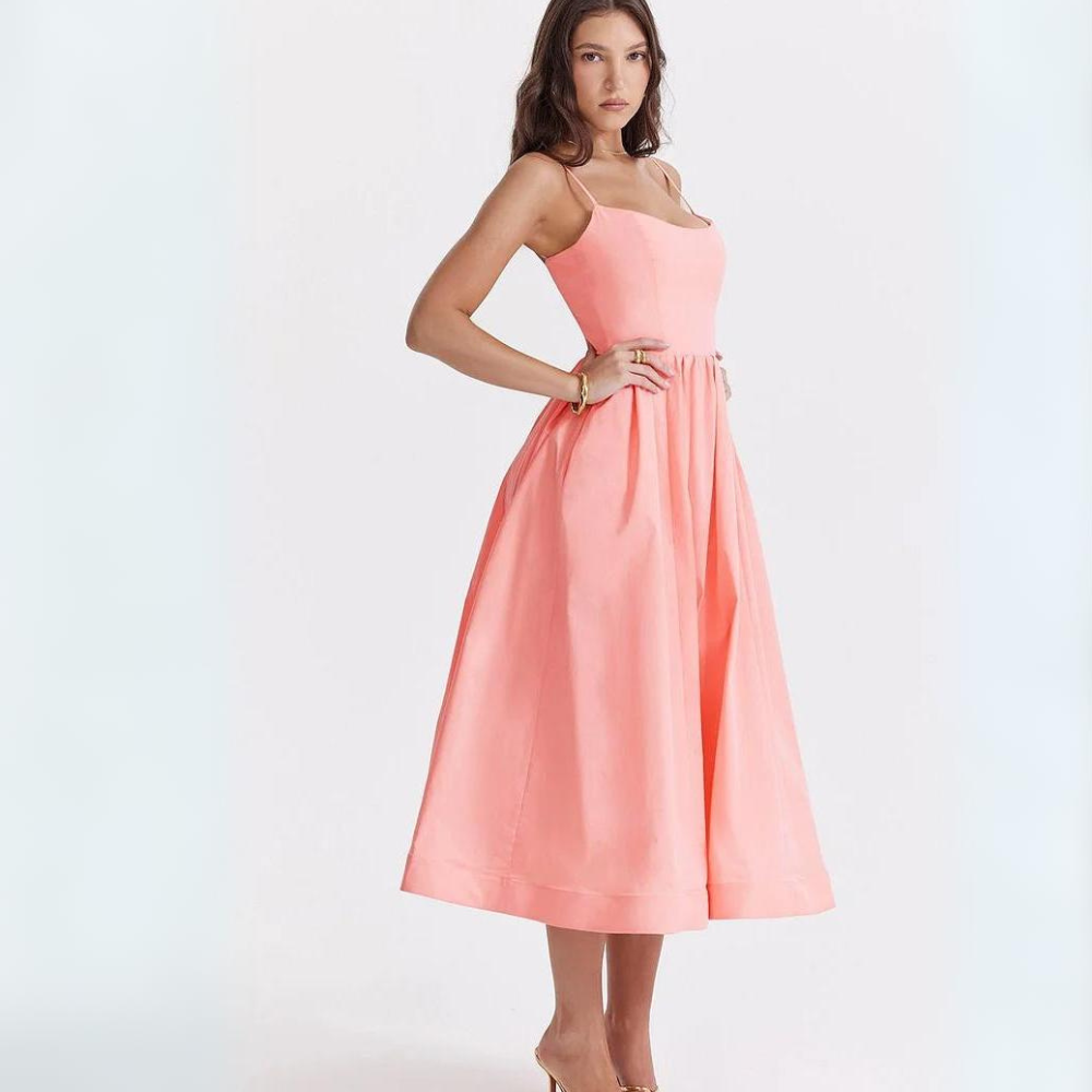 Elegante jurk met klassieke pasvorm voor formele gelegenheden