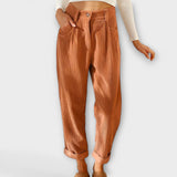 Corduroy broek met zachte structuur voor dagelijks comfort