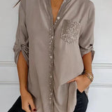 Katalina | Top met glitterpailletten voor een stijlvolle casual look