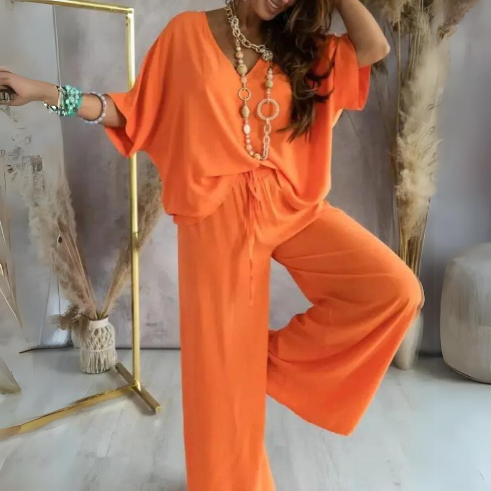 Maja | Comfortabele set met broek en shirt voor dagelijks gebruik