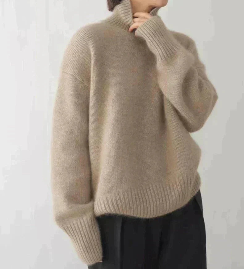 Leia | Wollen Turtleneck met tijdloze pasvorm en zachte warmte