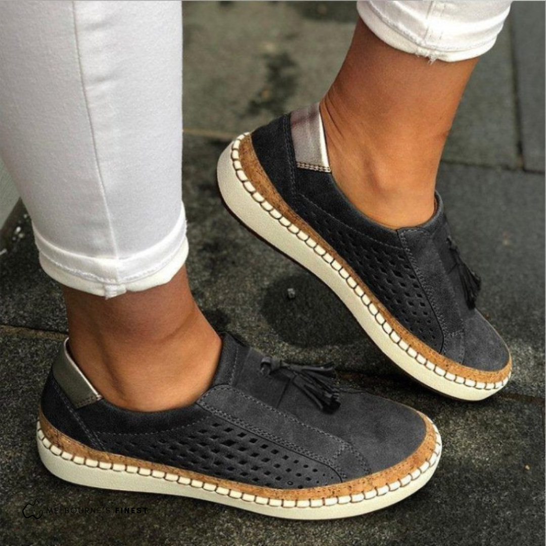 Orthopedische instappers met antislip en ademende zool