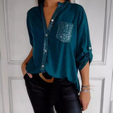 Katalina | Top met glitterpailletten voor een stijlvolle casual look