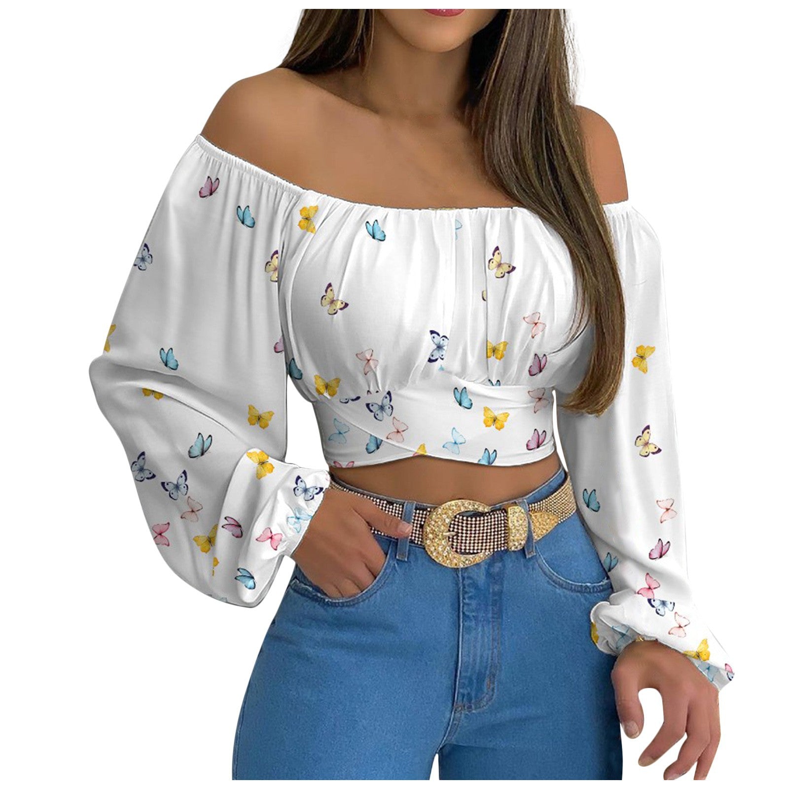 Benthe | Off-shoulder top met elegante pasvorm voor elke gelegenheid