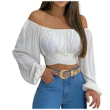 Benthe | Off-shoulder top met elegante pasvorm voor elke gelegenheid