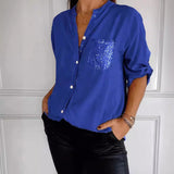 Katalina | Top met glitterpailletten voor een stijlvolle casual look