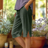 Esther | Comfort bermuda met details