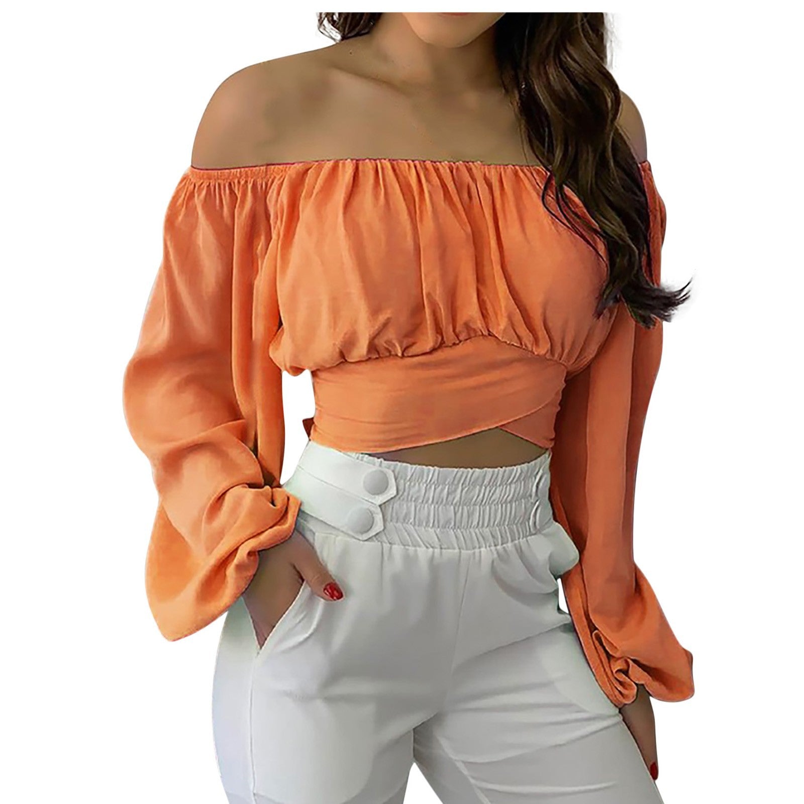 Benthe | Off-shoulder top met elegante pasvorm voor elke gelegenheid