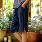 Esther | Comfort bermuda met details
