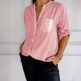 Katalina | Top met glitterpailletten voor een stijlvolle casual look