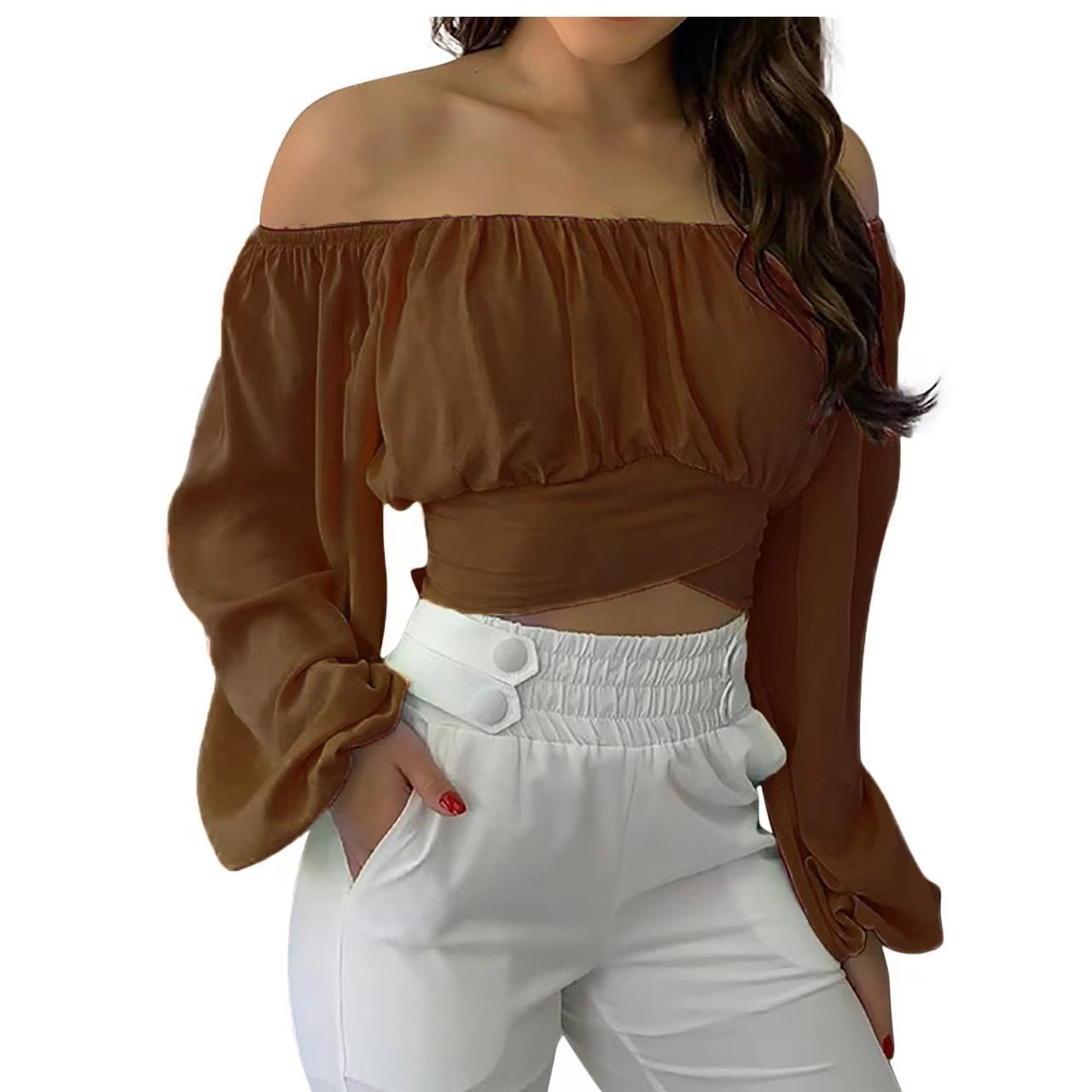 Benthe | Off-shoulder top met elegante pasvorm voor elke gelegenheid