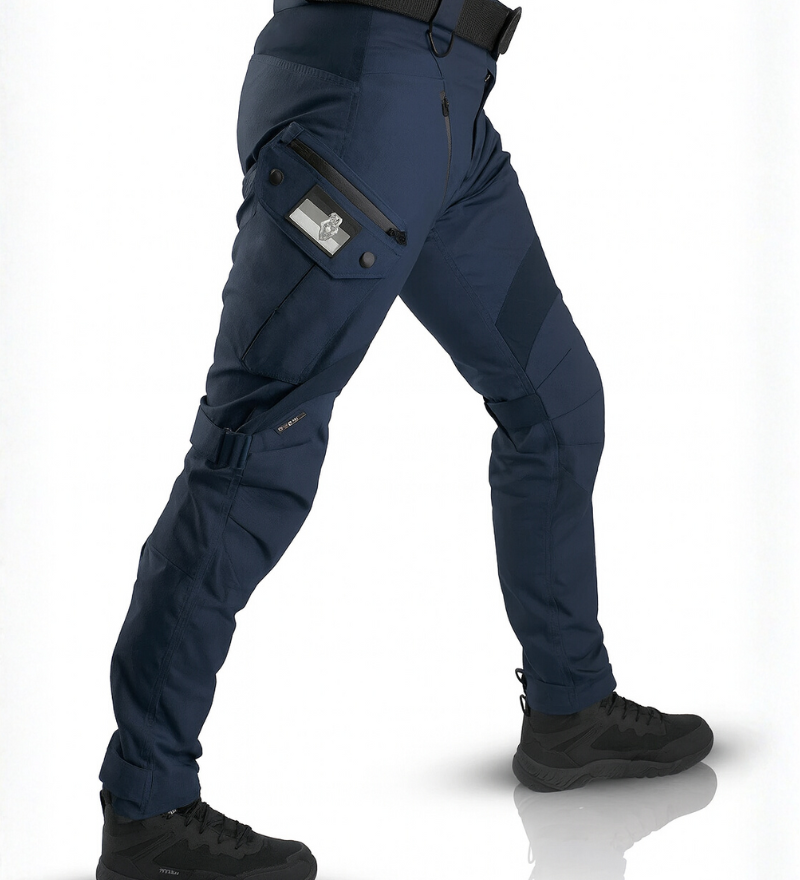 Tactische broek met praktische zakken en duurzame stof