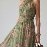 Naomi | Maxi Jurk met Open Rug