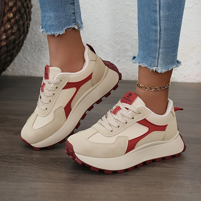 Orthopedische sneakers met brede teenruimte en voetboogondersteuning