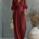 Leandra Mono Esencial con Escote en V