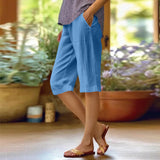 Zomershort met relaxte pasvorm voor casual elegantie