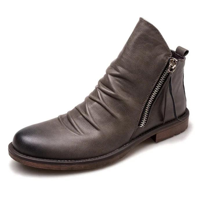 Chelsea Boots met cavallino-afwerking en tijdloze uitstraling