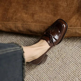 Loafer Pumps met blokhak en kwastdetails voor dagelijks comfort