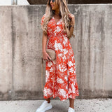 Lila | Zomerjurk met kleurrijk design en ademende stof