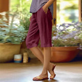 Zomershort met relaxte pasvorm voor casual elegantie