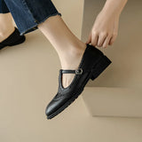 Elegante schoenen met T-bandje voor nette en geklede outfits