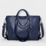 Leren Tote Bag met ruim design voor dagelijks gebruik