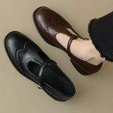 Elegante schoenen met T-bandje voor nette en geklede outfits