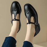 Elegante schoenen met T-bandje voor nette en geklede outfits