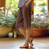 Zomershort met relaxte pasvorm voor casual elegantie