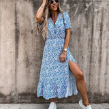 Lila | Zomerjurk met kleurrijk design en ademende stof