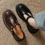 T-Bar Schoenen met vintage silhouet en dagelijks comfort
