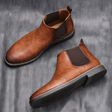 Chelsea Boots met strak silhouet en veelzijdige uitstraling