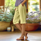 Zomershort met relaxte pasvorm voor casual elegantie