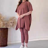 Kara | Legging & Top Set met losvallende pasvorm en stretch comfort