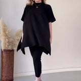 Kara | Legging & Top Set met losvallende pasvorm en stretch comfort