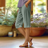 Zomershort met relaxte pasvorm voor casual elegantie