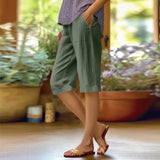 Zomershort met relaxte pasvorm voor casual elegantie