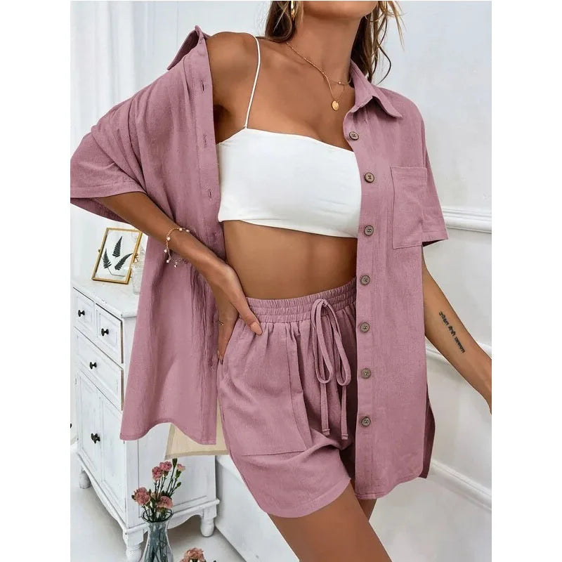 Florientje | Two-piece set met moderne pasvorm en levendige kleur