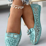 Orthopedische ballerina's met pijnverlichting en bloemdesign