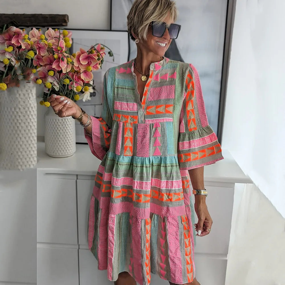 Lentejurk met vintage charme en modern comfort
