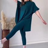 Kara | Legging & Top Set met losvallende pasvorm en stretch comfort