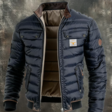 Graham | Gewatteerde fleece jas met zachte voering voor extra warmte