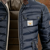 Graham | Gewatteerde fleece jas met zachte voering voor extra warmte