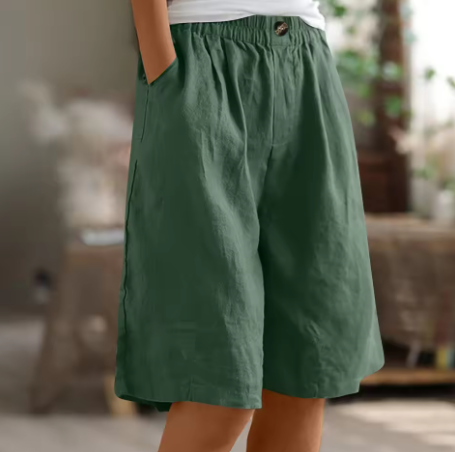 Shorts met luchtige pasvorm en comfortabele snit voor zomerdagen