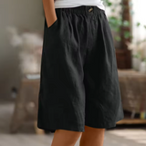 Shorts met luchtige pasvorm en comfortabele snit voor zomerdagen