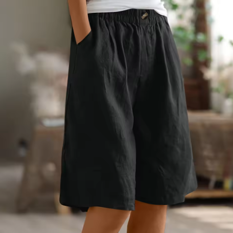 Shorts met luchtige pasvorm en comfortabele snit voor zomerdagen
