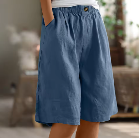 Shorts met luchtige pasvorm en comfortabele snit voor zomerdagen