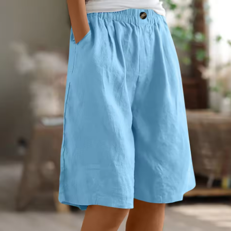 Shorts met luchtige pasvorm en comfortabele snit voor zomerdagen